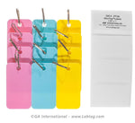 Ga International Inc CRYO ID Kit 2.13" x 1.18" Cryo Tag for Metal Rack CID-02A 12.0 Each-MDL-GANCID02A