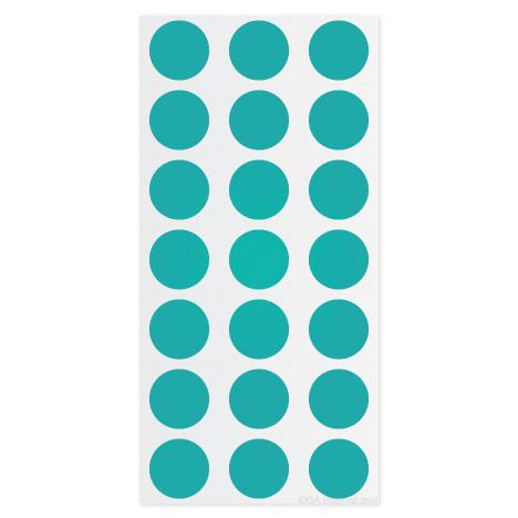 Lab-Tag 0.75" Water Resistant Cryo Dot Label - LT-19GS - 20 Each - MDL-GANLT19GS