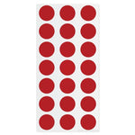 Lab-Tag 0.75" Water Resistant Cryo Dot Label - LT-19RE - 20 Each - MDL-GANLT19RE