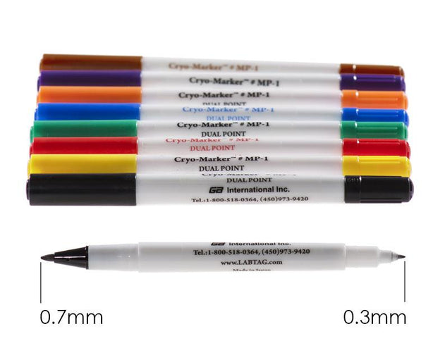 Ga International Inc Dual Point Waterproof Resistant Marker MP-1B-6 6.0 Each-MDL-GANMP1B6