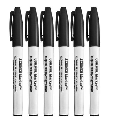 Alcohol Resistant Fine Tip Cryo Marker - SM-1B-6 - 6 Each - MDL-GANSM1B6