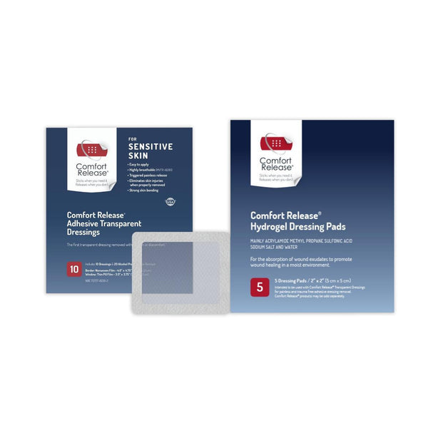 GLOBAL BIOMEDICAL TECHNOLOGIES LLC Comfort Release Hydrogel Dressing Pads and Transparent Dressings GB112-H2 1 Each - MDL-GBTGB112H2