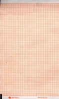 Graphic Controls Medical Chart Quinton ECG Multi-Channel Recording Paper, Orange Grid, 8.5" x 183' - 7G32016422 - 20 Pad