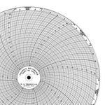Graphic Controls Medical Recording Circular Chart Paper, 9025A - 7G32002828 - 100 Each