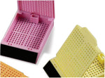 General Data Co ID / Positive Tissue and Biopsy Cassette, Large Hole, Fluorescent Yellow - G1-CBP-100FY - 1 Each