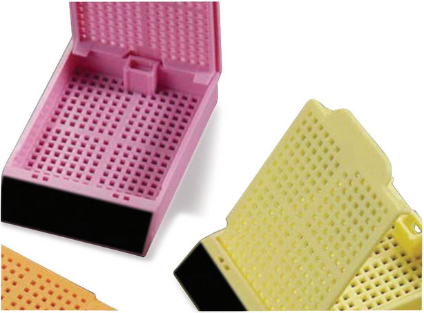 General Data Co ID / Positive Tissue and Biopsy Cassette, Large Hole, Pink - GDA1CBP100PK