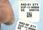 General Data Co Microscope Label, Slide, Dt, 7/8X7/8, 4-ACROSS, 1 Cr - L-ZS-78410P - 1 Each
