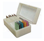 Slide Boxes with Hinged Covers - SB-10P-W - 10 Each - MDL-GDASB10PW