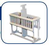 General Data Co Inc SHURStain Manual Stain Racks - GDASSSRG24