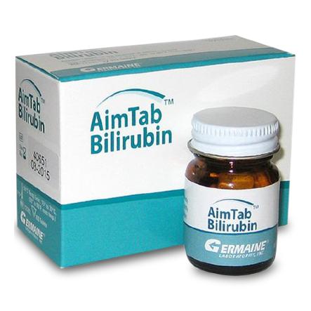 GERMAINE LABORATORIES, INC AimTab Bilirubin Tablets 13200 1 Each - MDL-GEA13200