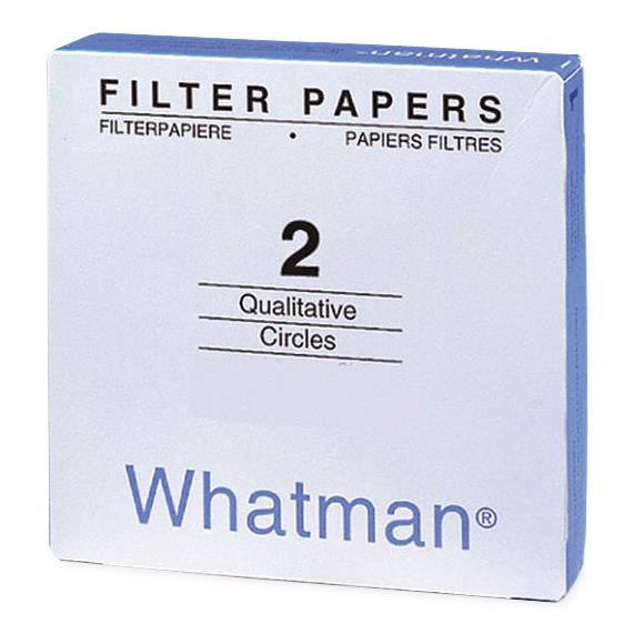 WHATMAN Grade 2 Filter Papers 1002-090 100 Each - MDL-GEH1002090