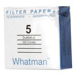 WHATMAN Grade 5 Filter Papers 1005-150 100 Each - MDL-GEH1005150
