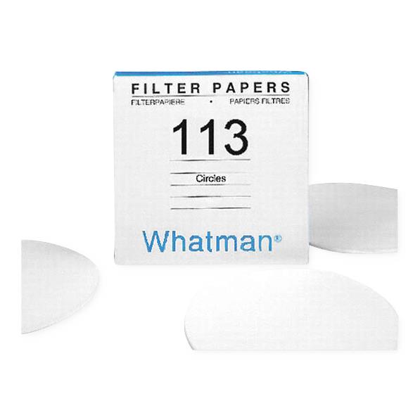 WHATMAN Whatman Grade 113 Filter Papers 1113-240 100 Each - MDL-GEH1113240
