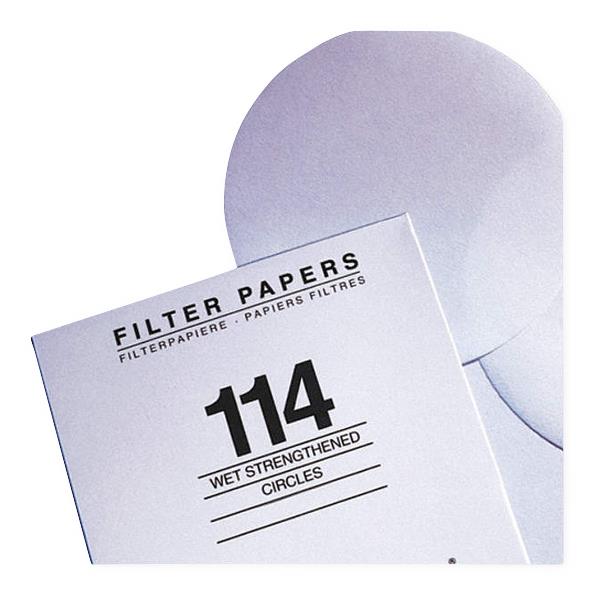 WHATMAN Whatman Grade 114 Filter Papers 1114-150 100 Each - MDL-GEH1114150
