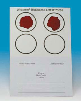 Whatman Bloodstain Specimen Collection Card - GEHWB100014