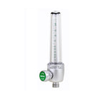 Genstar Technologies CO Dual-Oxygen Aluminum Dual Oxygen Flowmeter, 0-15 Lpm, with Power Take Off, Diss Nut and Nipple Adapter - FMD197A-15L-DSP - 1 Each