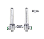 Genstar Technologies Co Dual-Oxygen Oxygen Dual Flowmeter, Brass, 15 LPM, G Puritan Bennett - GFMD197B15LPB