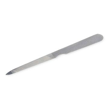 Graham-Field Stainless Steel Triple Cut Nail 1776 Fingernail File, 5" - MDL-GHF1776H - 1 Each