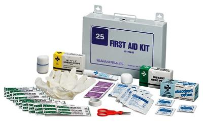 GRAHAM-FIELD INC Stocked 25-Person First Aid Kits 1799-25 1 Each - MDL-GHF179925