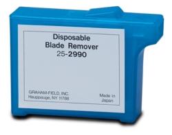 GRAHAM-FIELD Disposable Feather Surgical Blade Remover, 58 mm H x 79.3 mm W x 25 mm D, 21.7 g, 150 - 300 Blade Capacity - 2990 - 1 Each