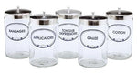 GRAHAM-FIELD INC Labeled Sundry Jars 3454AC 1 Each - MDL-GHF3454AC