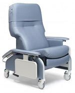 Graham-Field Clinical Care with Lumex Deluxe Recliner Chair, Drop Arm, Heat / Massage, Jade Blue - FR566DGH9212 - 1 Each
