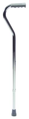 Graham-Field Inc Adjustable Offset Aluminum Cane with Plastic Grip 5940A - 6.0 Each - MDL-GHF5940A