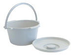 Autoclavable Commode Pail with Cover - 6690A - 6 Each - MDL-GHF6690A