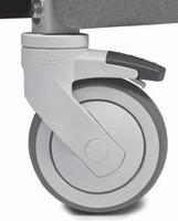 Graham-Field for Lumex Recliners Caster Assembly, Replacement Caster, Locking, Black Tab - CSTRTBLK01 - 1 Each