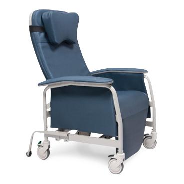 Graham-Field Extra-Wide Lumex Preferred Care Recliner, X-Wide, Blue Ridge - FR565WG427 - 1 Each