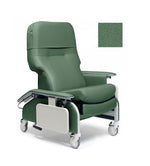 Graham-Field Clinical Care with Lumex Deluxe Recliner Chair, Dove, Drop Arm, CA133, Jade Blue - FR566DG9212 - 1 Each