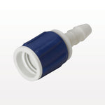 Threaded Connector, Barbed, 100/Bag - Fits 1/8 inch ID Tubing (0.125, 3.18 mm) x Rotating 5/16" UNF Internal Thread - GM430M2