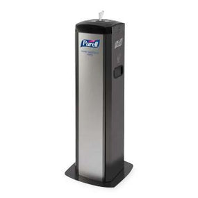 GOJO Gojo High-Capacity Sanitizing Wipe Floor-Stand Dispensers 9114-01-SLVHSW 1 Each - MDL-GOJ1401SLVHS