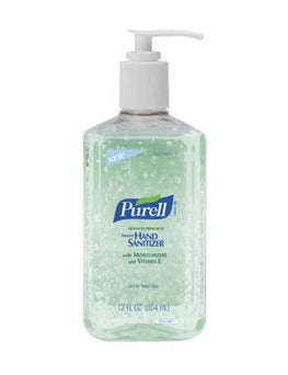 PURELL Advanced Hand Sanitizer Soothing Gels - 3639-12 - 1 Each - MDL-GOJ363912H