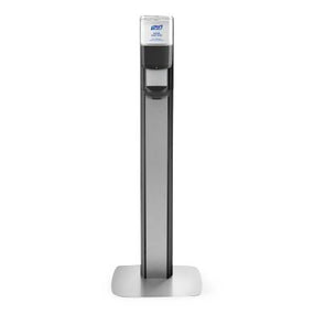 Gojo Gojo Floor Stand Dispensers for Purell 7318-DS-SLV 1.0 Each-MDL-GOJ7318DSSLV