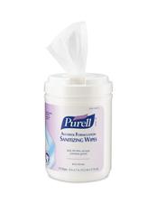 Gojo PURELL Alcohol Formulation Sanitizing Wipes 9031-06 - 6.0 Each