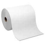 GEORGIA PACIFIC Hardwound Ecologo SofPull High-Capacity Hard-Wound Recycled Paper Towel Roll, White, 7.87" W x 1,000' L - 26470 - 6 Each