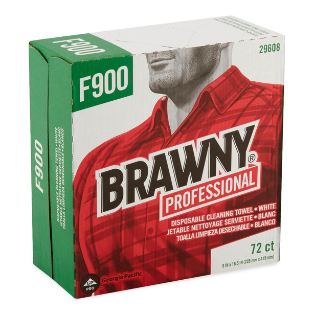 Georgia Pacific LLC Brawny Pro Disposable Cleaning Towels 29608 10.0 box-MDL-GPC29608