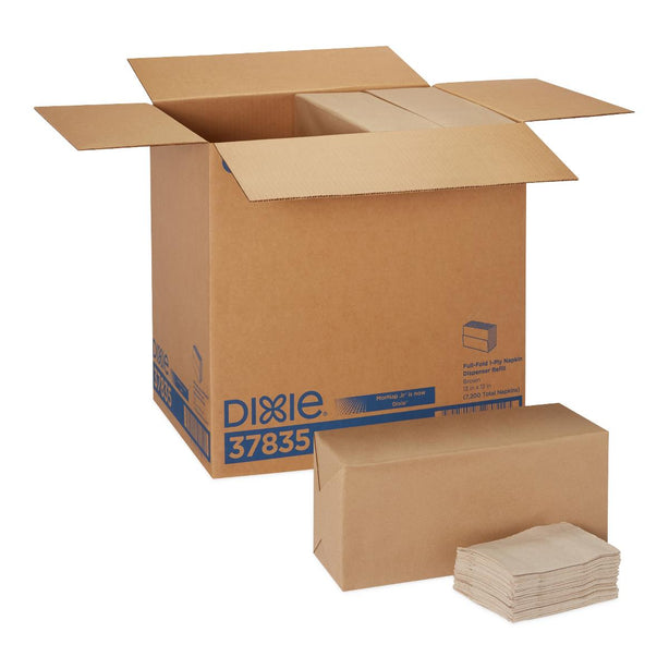 Georgia Pacific LLC Dixie Full-Fold 1-Ply Napkin Dispenser Refills 37835 - 1.0 Pack