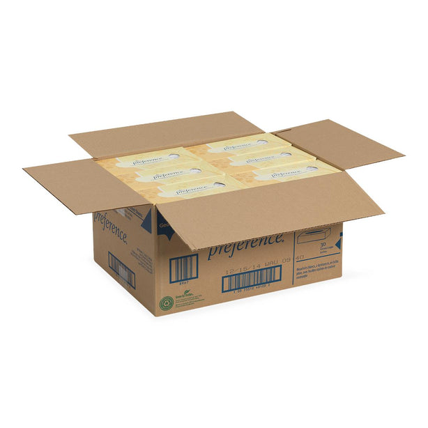 Georgia Pacific LLC Flat Box Preference 2-Ply Facial Tissue 48100 - 1.0 box