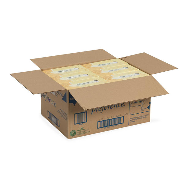Georgia Pacific LLC Flat Box Preference 2-Ply Facial Tissue 48100 - 30.0 box