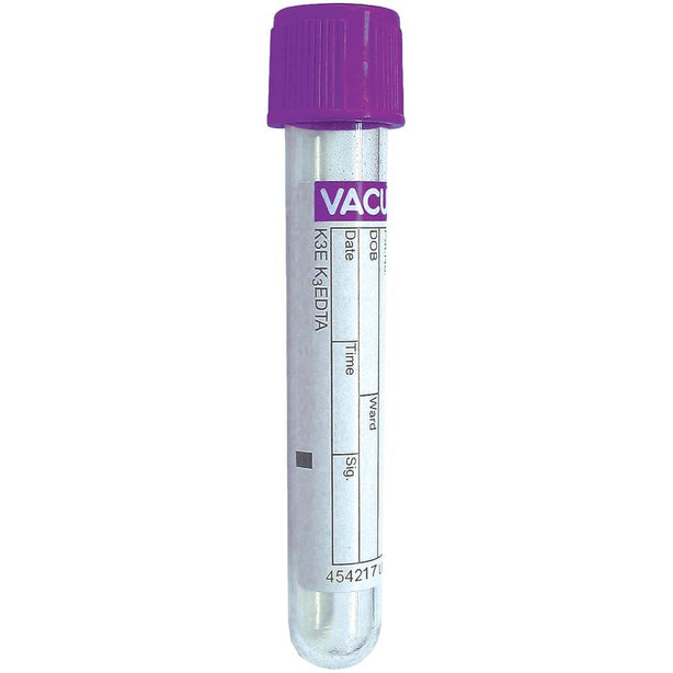 Greiner Bio One VACUETTE Blood Collection Tubes with K3 EDTA 454217 - 1200.0 Each