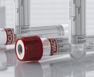Greiner Bio One Z 454243P Activator Tube with Separator Serum Clot, 2.5 mL - MDL-GRI454243P - 1200 Each