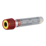 Greiner Bio One VACUETTE Blood Collection Tube, CAT Serum Separator Clot Activator, Non-Ridged, 16x100, Red Cap with Yellow Ring, 8 mL - 455071P - 1200 Each