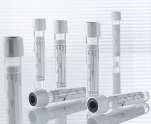 Greiner Bio One 456085 VACUETTE Blood Collection Tube, Z No Additive, Non-Ridged, 13x100, White Cap with Black Ring, 6 mL - MDL-GRI456085Z - 50 Each
