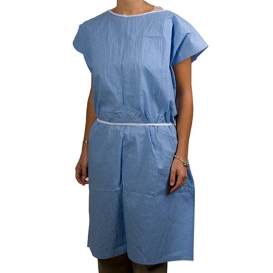 LITTLE RAPIDS CORP Scrim-Reinforced Exam Gowns 228 50 Each - MDL-GRM228