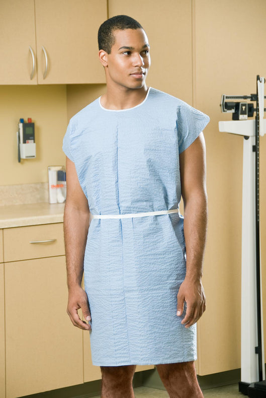 LITTLE RAPIDS CORP Scrim-Reinforced Exam Gowns 260 25 Each - MDL-GRM260