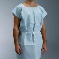 Little Rapids Apex Exam Gown, Tissue, Blue, 30" x 42" - 44507 - 50 Each