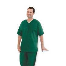 Little Rapids Unisex Nonwoven Scrub Pants, Size 3XL, (50"-52" Waist, 36" Inseam), Dark Green - 64840 - 1 Each