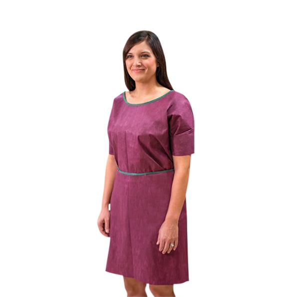 Little Rapids Disposable Full-Back Isolation 74110 Nonwoven Patient Exam Gown, Size Medium, 28" x 42" - MDL-GRM74110 - 30 Each